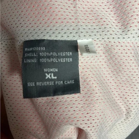 New Balance Neon Pink Women’s Windbreaker – Size XL - Picture 7 of 9